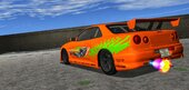 Nissan Skyline R34 for Mobile
